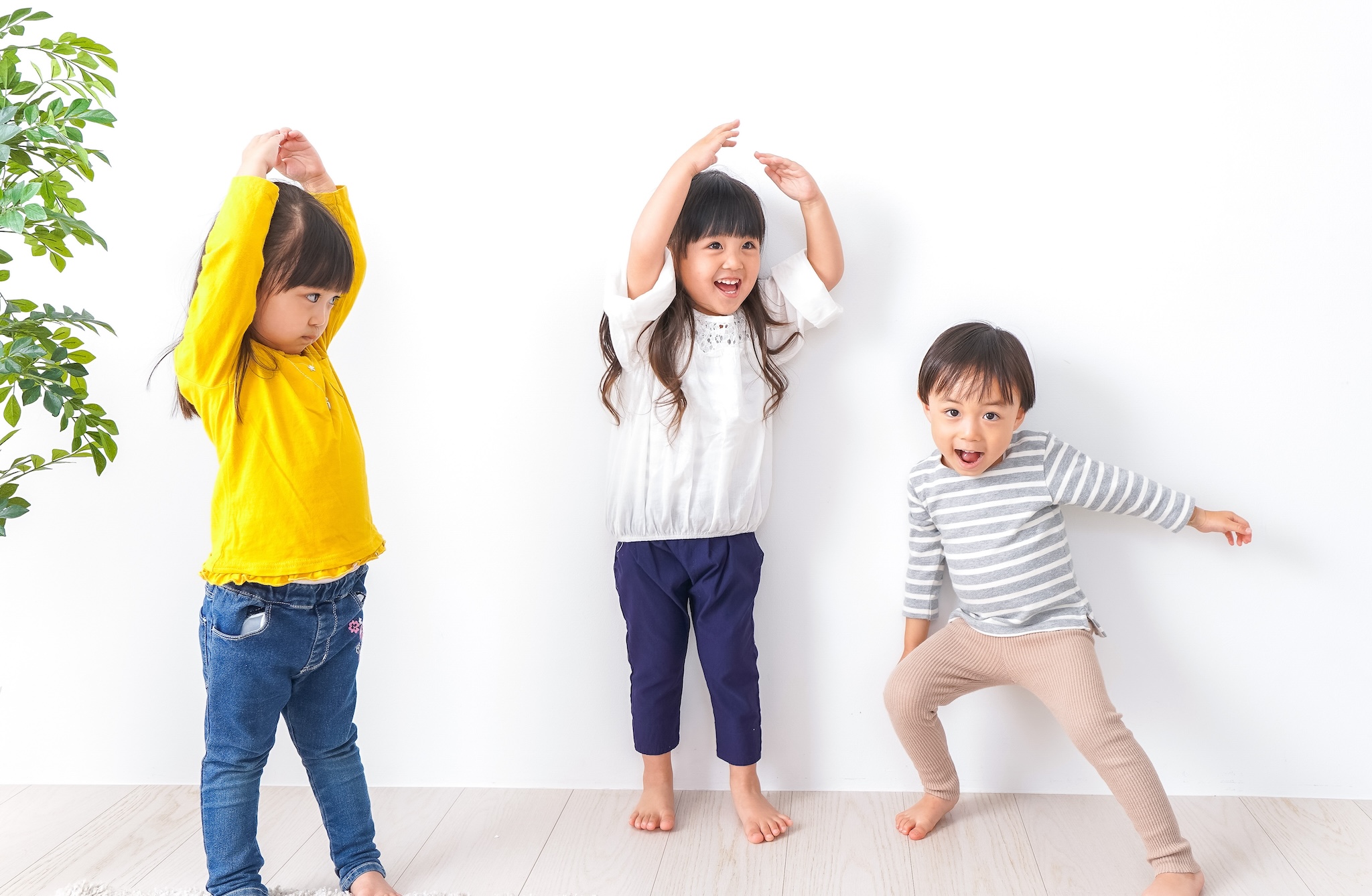 子どもたちの実験風景